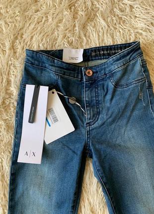 Джинси armani exchange jegging lift-up j12 скінні нові