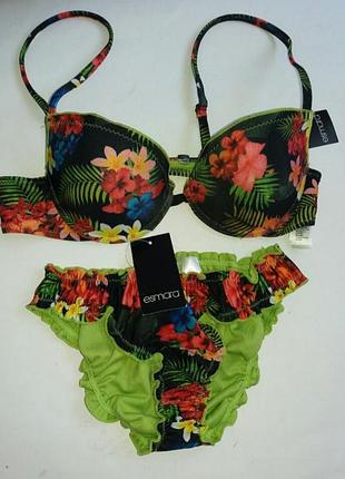 Красивый фирменный раздельный купальник