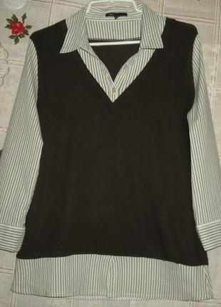 Блуза-рубашка,р.52-54,фирма,95грн.