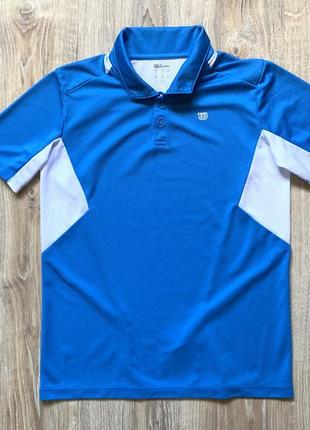 Підліткова тенісна футболка поло wilson