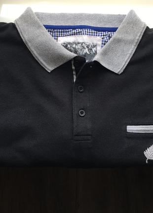 Фирменная мужская футболка поло батал cotton traders classic оригинал