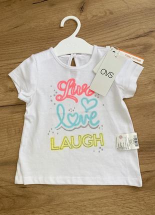 Футболка майка 9-12 м