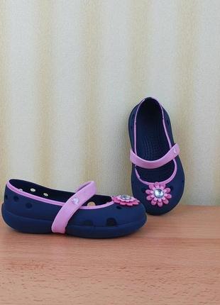 Crocs 24 р. балетки с7 босоніжки 14 см