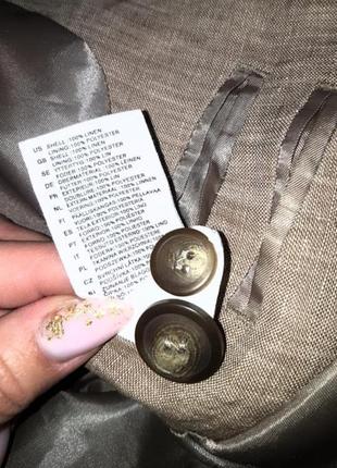 Блейзер з льону h&m8 фото