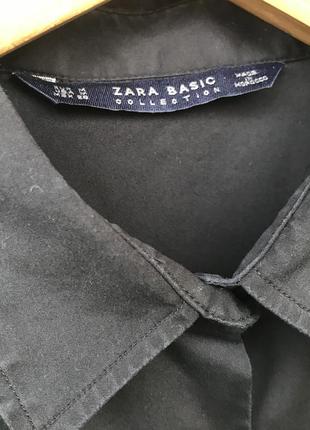 Рубашка женская zara basic5 фото