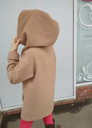 Хіт продажів! кашемірове пальто з капюшоном grislav4 фото