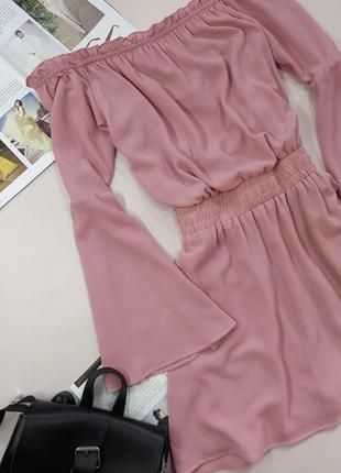 Розовое платье3 фото
