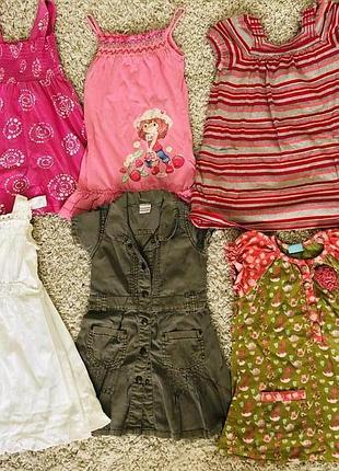 Яркие красивые летние платья, сарафаны на рост 98