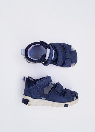 Босоножки сандалии кожаные ecco mini stride  размер 243 фото