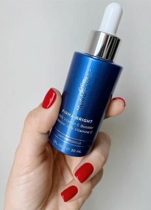 Укрепляющее средство, придающее сияние и осветление коже

hydropeptide firma-bright vitamin c booster