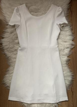 Класичне біле плаття zara 🤍