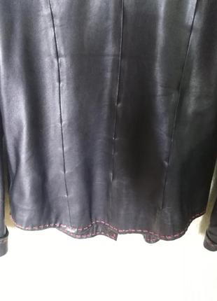 Кожанная куртка-рубашка, пиджак7 фото