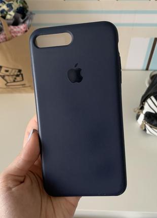 Чохол на iphone 8plus 8+ navy темно синій