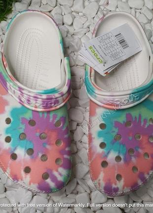 Crocs graphic tie-dye сабо 36-38