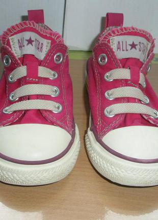 Детские converse all star. конверсы по стельке 14 см.1 фото