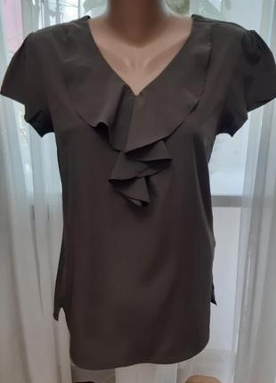 Блузка сіро - коричневого кольору