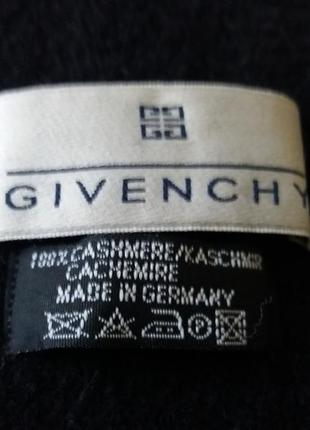 Шарф givenchy кашемір3 фото