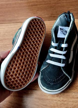 Детские кеды vans со змейкой6 фото