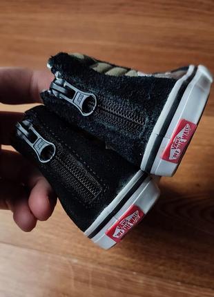 Детские кеды vans со змейкой5 фото