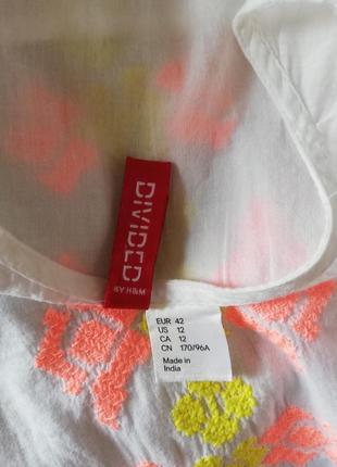 Блуза вышиванка из тоненькой бабовины5 фото