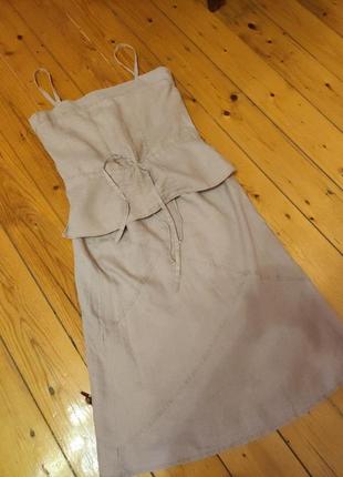 Костюм лен100%,calvin klein