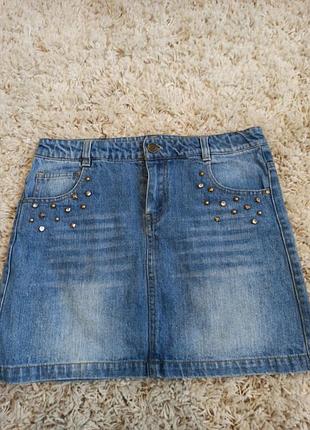 Юбка джинсова