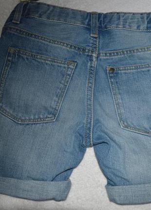 Шорты джинсовые 2 пары h&m3 фото