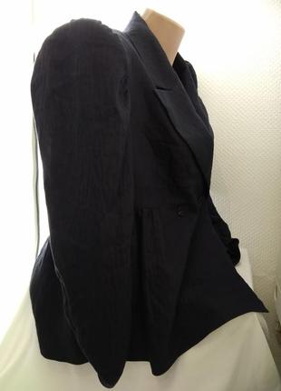 Zara . двубортий піджак з обьемными рукавами9 фото