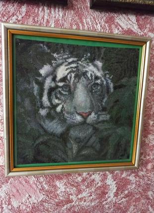 Вишита картина тигр