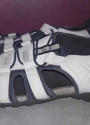 Geox respira - кожаные босоножки сандалии летние кроссовки5 фото