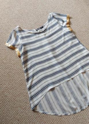 Шикарна футболка benissimo з оригінальними рукавчиками