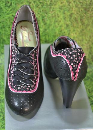 Англия poеtic licence оригинал! эффектные туфли ботильоны натуральная кожа 1000пар обуви тут