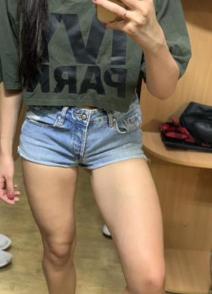 Шорты джинсовые