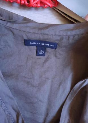 Banana republic стильна блуза з шовком р 12 сток4 фото