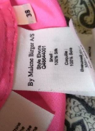 Шелк шелковая дизайнерская блузка топ блуза6 фото