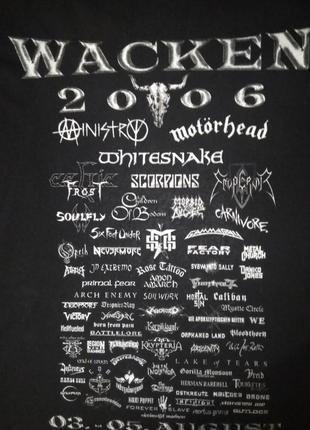 Футболка wacken 20066 фото