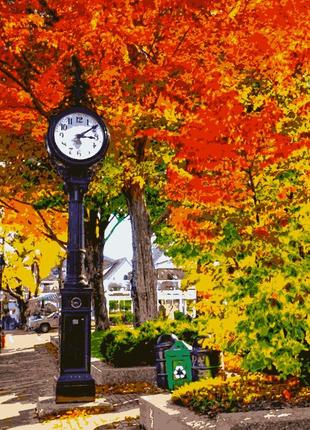 Картина за номерами золота осінь арс
