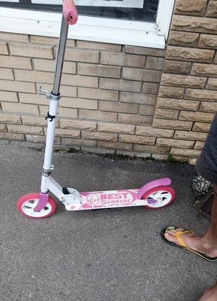 Складаний самокат для дітей і дорослих best scooter