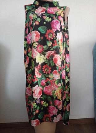 Сексуальная цветастая туника