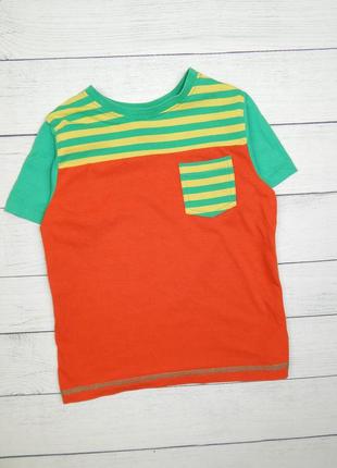 Бавовняна футболка від mini club, для хлопчика 3-4 роки.