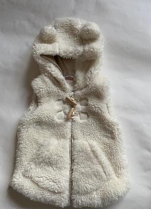 Жилеточка на девочку 12-18мес