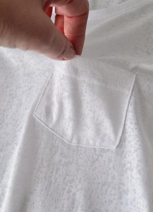 Легенька блузка біла футболка бавовна3 фото
