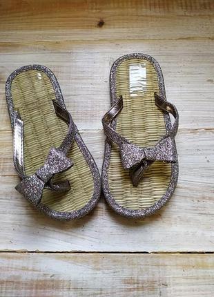 Классные летние детские босоножки,  шлепки 18-18,7см