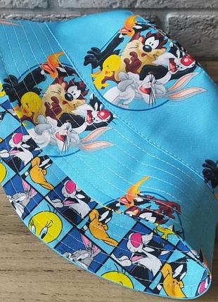 Панама двухсторонняя looney tunes подростковая унисекс