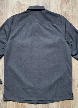 Мужская хлопковая рубашка с длинным рукавом levi's sta-prest2 фото