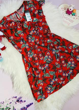 Новое яркое, красивое платье primark девочке 8-9 лет5 фото