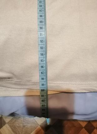 Длинная летняя юбка из тонкого трикотажа5 фото