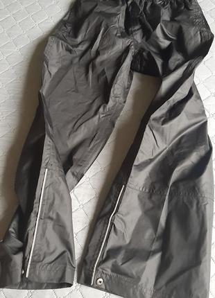 Дождевик штаны непромокаемые лыжные водонепроницаемые грязепруф  полукомбинезон3 фото
