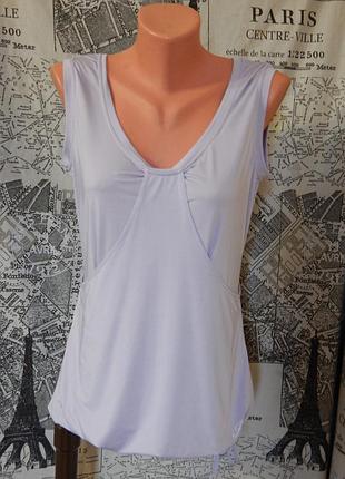 Спортивная майка нежно-фиолетового цвета от k-tec (размер 40)