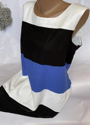 Шикарное платье лён 55%, вискоза 45% 2